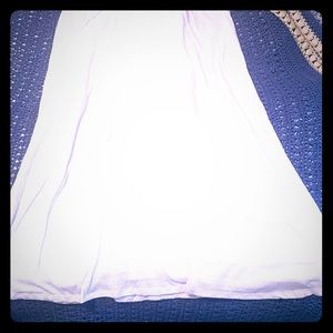 Cato white maxi skirt 22/24